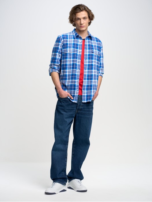 Pánske nohavice denim ISAAC 454